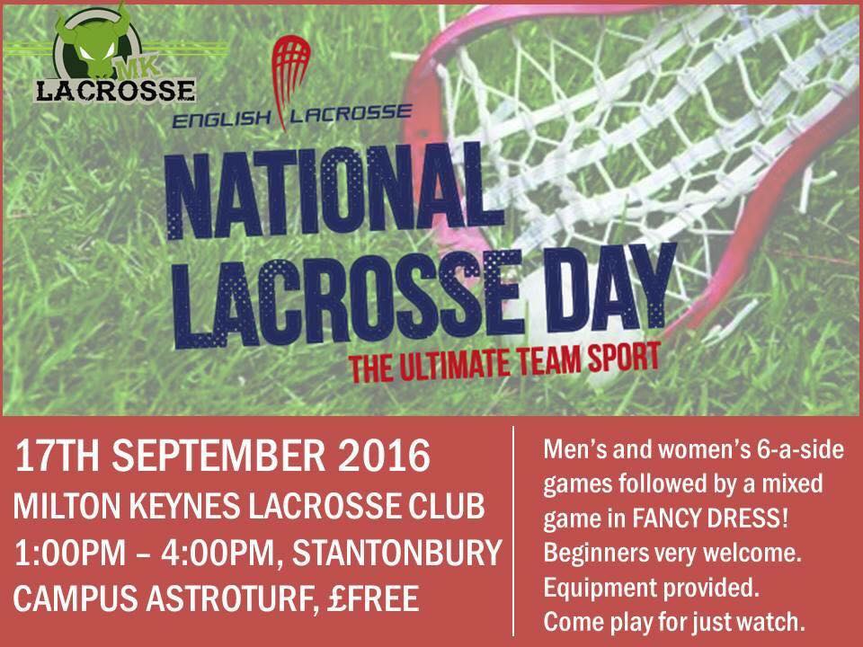 Match Report: National Lacrosse Day 2016